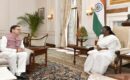 मुख्यमंत्री पुष्कर सिंह धामी ने राष्ट्रपति श्रीमती द्रौपदी मुर्मू से राष्ट्रपति भवन में शिष्टाचार भेंट की