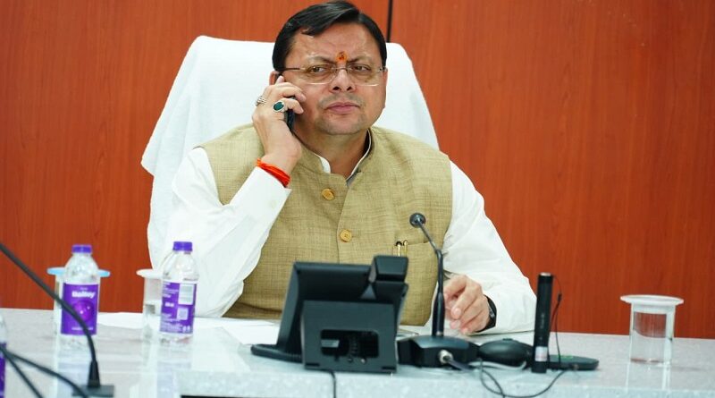 चमोली टनल हादसे को लेकर सीएम धामी ने झारखंड-छत्तीसगढ़ के मुख्यमंत्रियों से की फोन पर बात