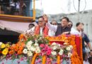 मुख्यमंत्री पुष्कर सिंह धामी के नेतृत्व में खटीमा में भव्य रोड शो