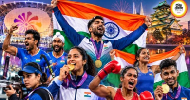 एशियन गेम्स 2026 में भारत कुल 85 पदकों के साथ मेडल टैली में चौथे स्थान पर