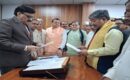 दिनेश आर्य के निर्विरोध राज्यसभा सांसद निर्वाचित होने पर भाजपा प्रदेश नेतृत्व और पार्टी कार्यकर्ताओं में ख़ुशी का माहौल
